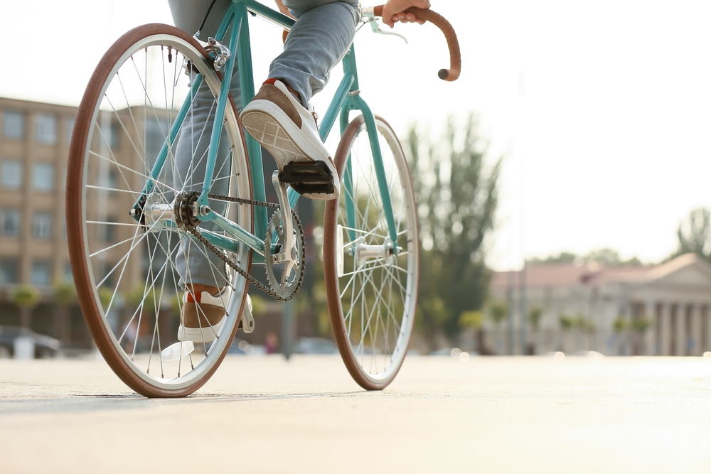 is biking on the sidewalk illegal in Tempe AZ