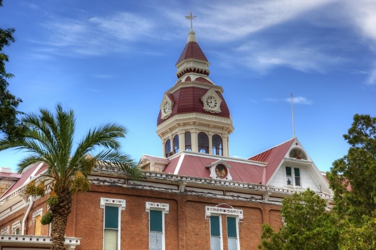 florence az city hall with sky