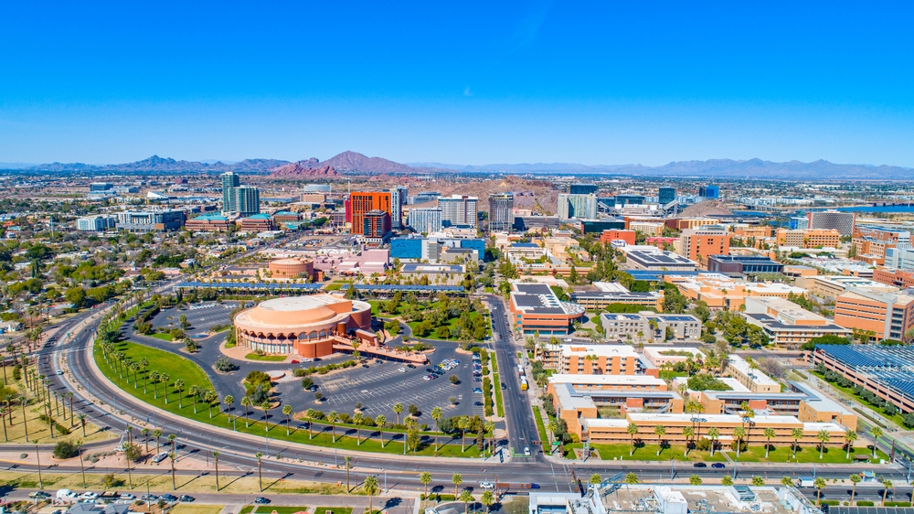 View of Tempe, AZ during the daytime