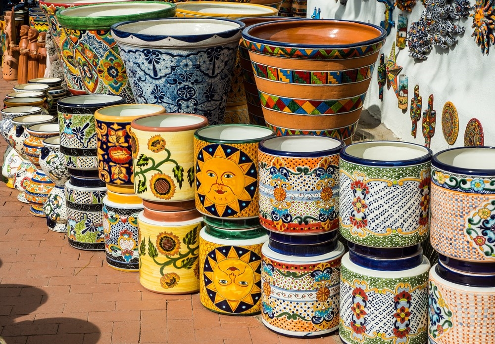 Decorated pottery