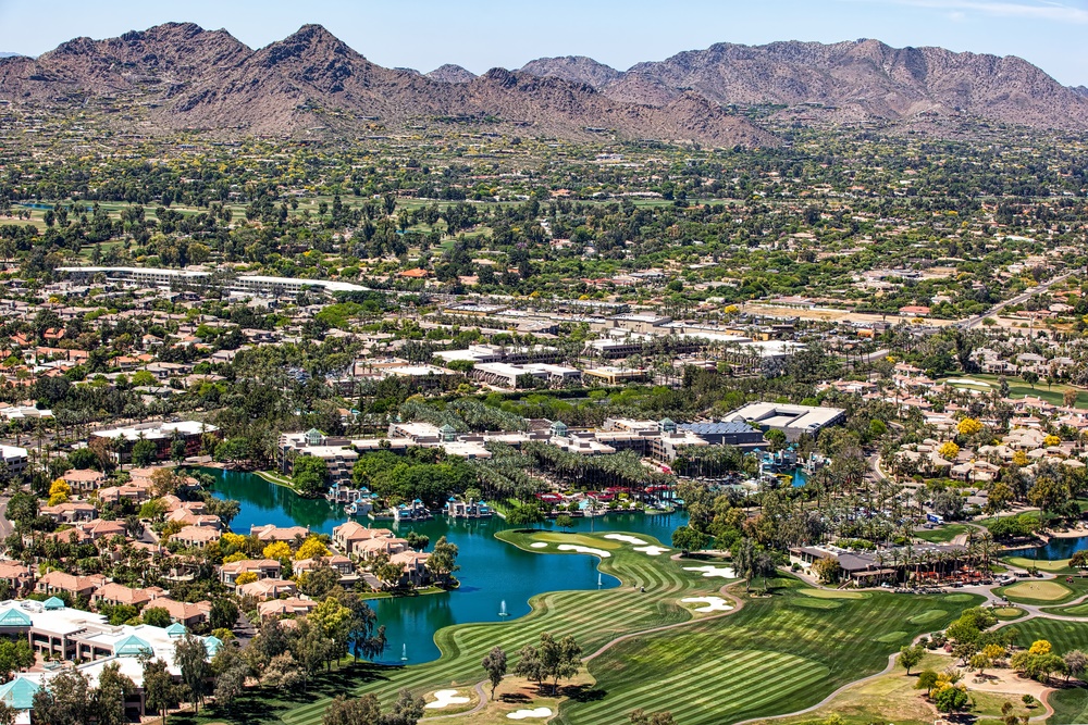 Scottsdale aerial view